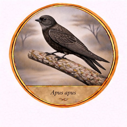 Autocollant sticker oiseau