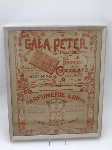 Ancienne publicité chocolat - publicité,