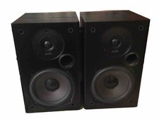 Polk Audio T15 Home Theater Bookshelf Or Wall Speakers - Black, Pair Tested