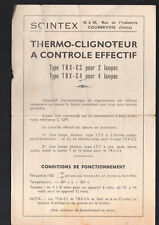 SCINTEX P43999 Advertising Curve Old Papers Thermal Flashing