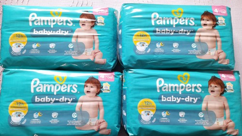 Lot 172 couches bébé - , pampers