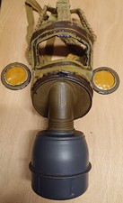 Ancien masque à gaz WW2 mod. TC 38 - défense civile passive - 1939