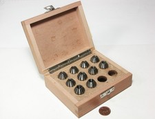 Emco ES-16 Collets - Set of 10, Made in Switzerland, New