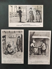 3 CARTES POSTALES ANCIENNES