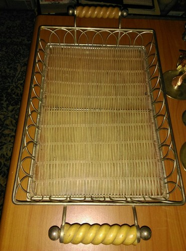 Plateau desserte vintage - plateau,