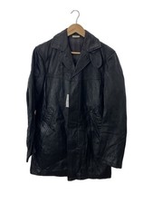 French Military 70S /M.I.C Cuir/Leather Jacket Blouson/-/Leather/Black 1918