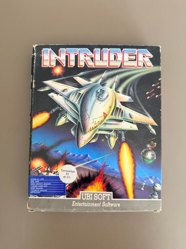 Jeu atari 520 intruder - jeu,