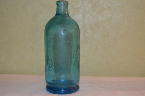 Ancien syphon bleu pujol - syphon,