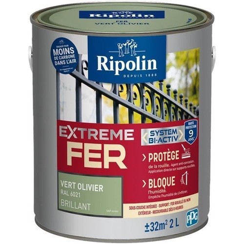 Peinture fer ripolin - -,