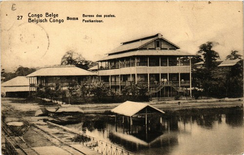 Belgian congo boma - belgian, bureau
