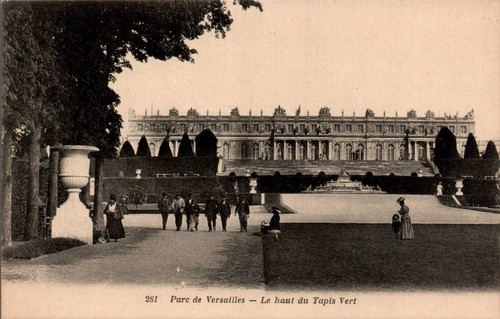 Cpa parc versailles - parc, de