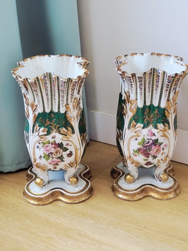 Superbe paire vases en - vases,