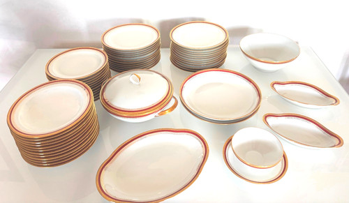 Service table porcelaine - table,