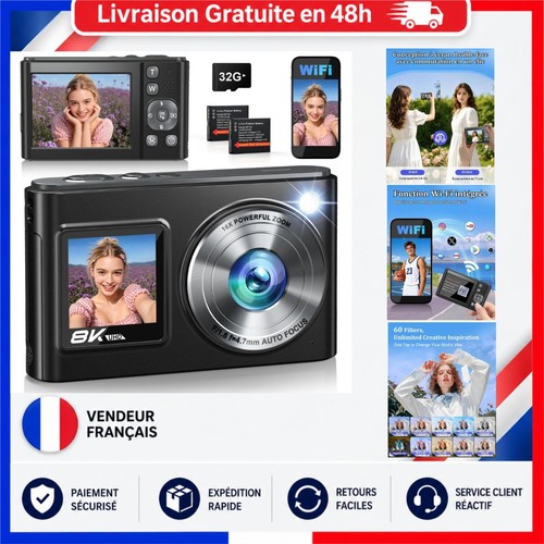 Appareil photo numérique - numérique, 8k
