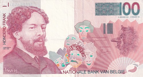 Belgique 100 francs - belgique, james