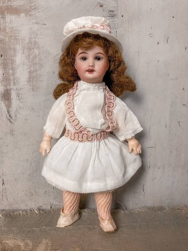 Antique porcelain baby - , doll