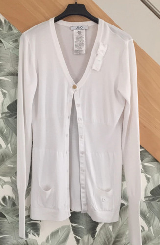 Gilet blanc liu - blanc, jo