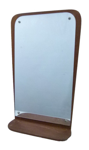 Miroir mural ancien teck - ancien, en