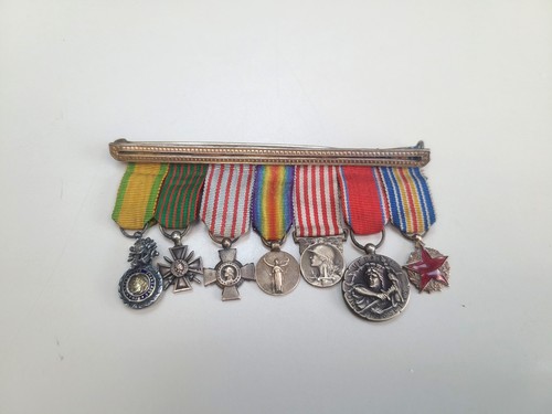 Médailles militaires barrette