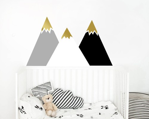 Mountain wall decal - mountain,