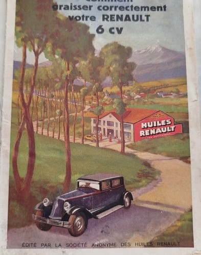 Ancien rare dépliant - ❤️,