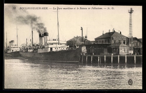 Cpa boulogne sur mer - boulogne-sur-mer,, la