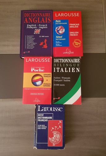 Lot dictionnaires traduction - dictionnaires,