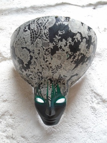 Masque decoratif forme - forme, coupole