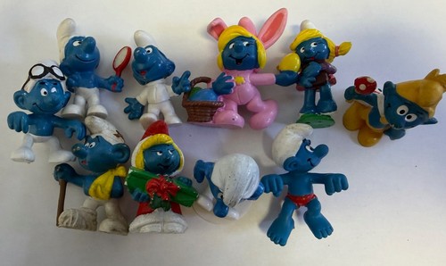 Schleich peyo lot 10 - peyo,