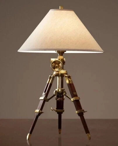 Lampe table trépied en - de,