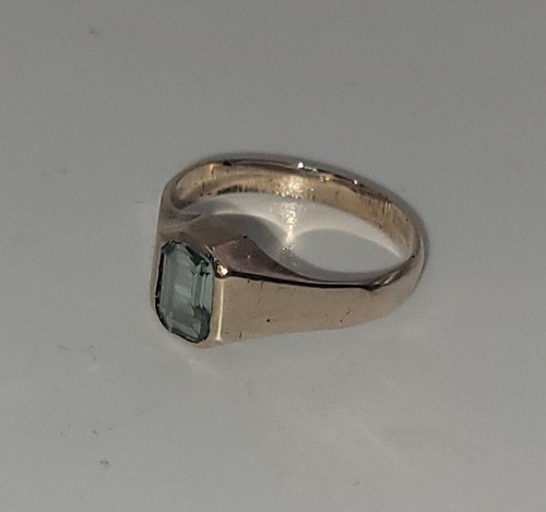 Bague style signière argent - bague,