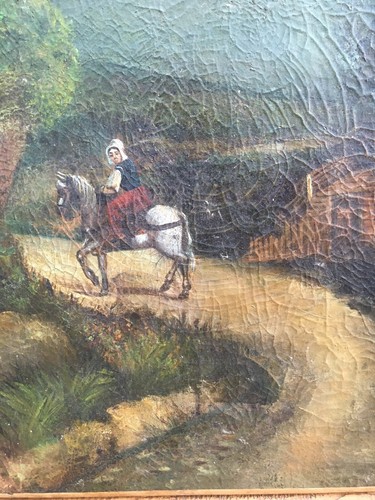 Très belle peinture huile - peinture,