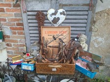 Lot anciens outils bourrelier