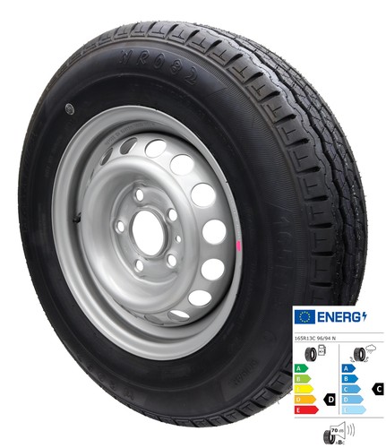 Roue complète 165r13 - roue, 96/94n