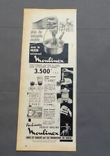 ANTIQUE ADVERT CLIPPING 220517 ADVERTISING AD / UNIVERSAL MIXER MOULINEX