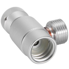 CO2 Filling Tank Cylinder Refill Adapter Connector Kit For (Silver