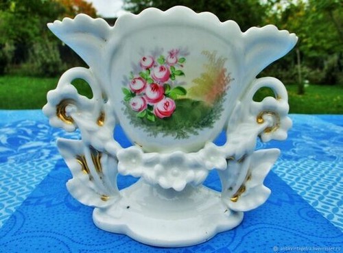 Vase fleurs ancien vieux - à,