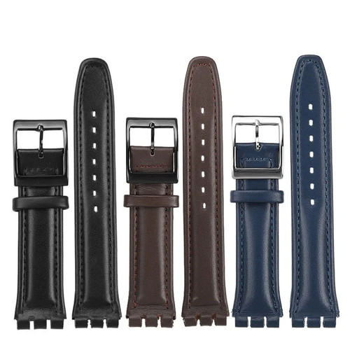 19mm leather watch band - 17,