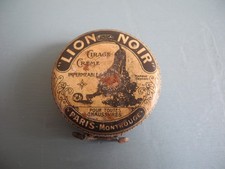 ancienne boîte cirage Lion