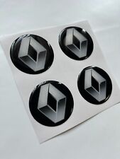 4x Renault silicone wheel emblem sticker hub caps middle hub cap logo decal