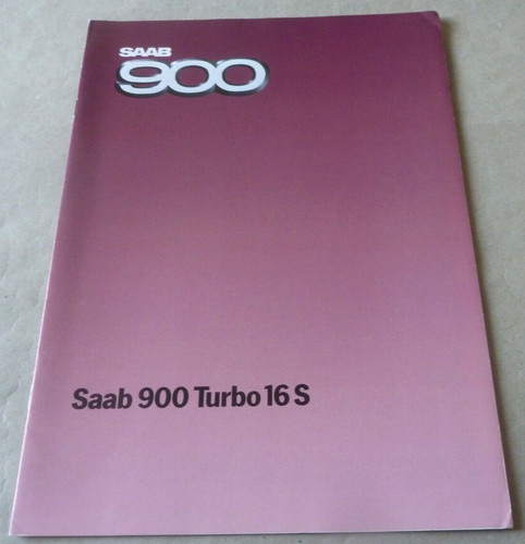1984 saab 900 turbo 16s - saab,