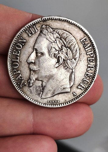 Francs napoléon iii tête - iii,