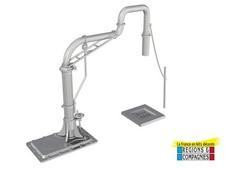 GRU201# Grue à eau Ouest Double Col HO - Régions et Compagnies grue hydraulique