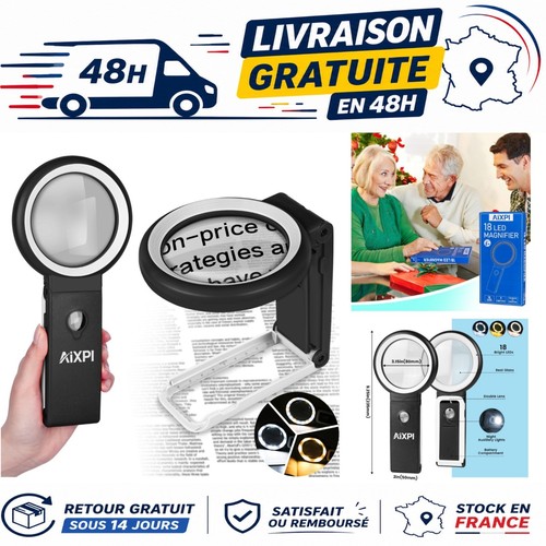 Loupe grossissante sur pied - loupe,