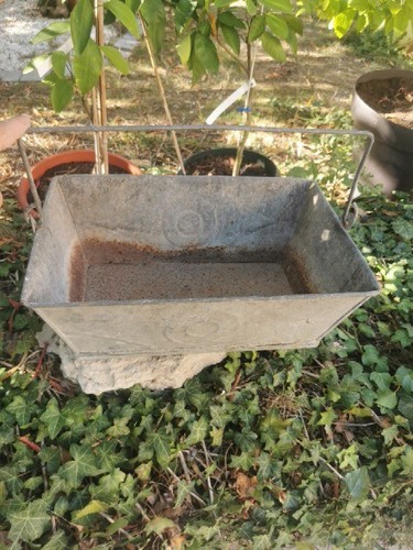 Ancien panier zinc - panier,