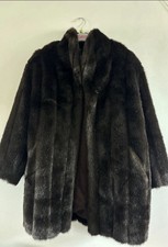 manteau femme fausse fourrure