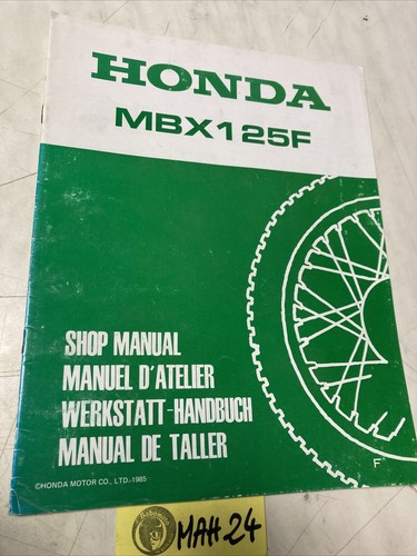 Honda mbx125f 1985 mbx - 1985,
