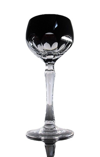 Verre vin cotes plates - 1,