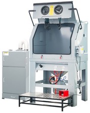 Cabine de sablage sous