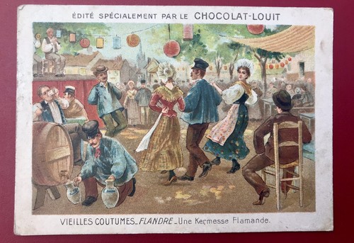 Chromo chocolat louis - chromo, vieilles